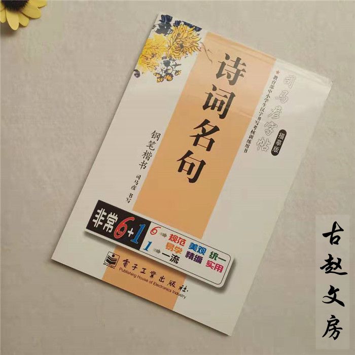 诗词名句 司马彦楷书字帖 学生成人硬笔钢笔中性笔描摹纸练字帖