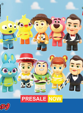 HEROCROSS伴伴系列正版迪士尼史迪仔草莓熊手办潮玩公仔男女礼物