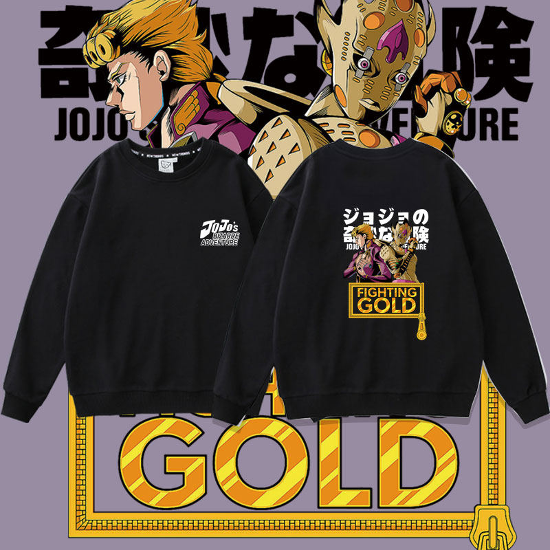 JOJO奇妙冒险卫衣情侣潮牌宽松