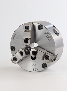 新款台湾千岛可调试强力型三爪钢壳三爪手动卡盘3DAKT-05 3DA现货