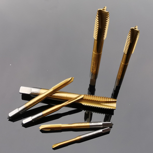 新款斯威克丝攻 镀钛丝锥 机用直槽 螺尖 先端 M3M4M5M6M8M10现货