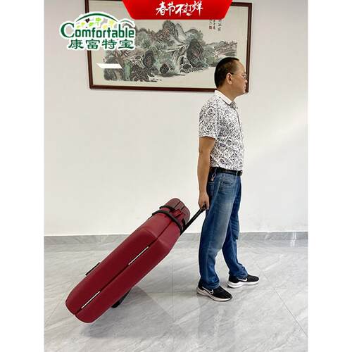 便携式可折叠收纳按摩床美容床双肩包收纳按摩床收纳专用推车杂货