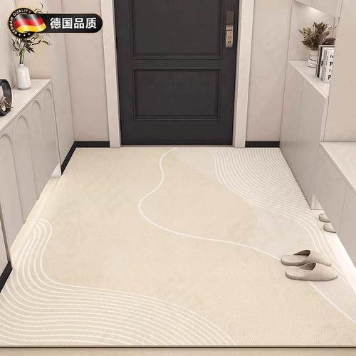 德国入户门地垫2025新款高级感免洗可擦pvc皮革门口脚垫耐脏地毯