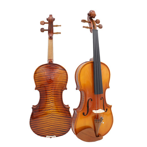普及小提琴云杉面板自然亮光虎纹小提琴初学者成人儿童violin