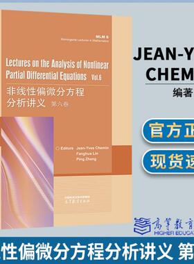 非线性偏微分方程分析讲义 第六卷 英文版 Jean-Yves Chemin 高等
