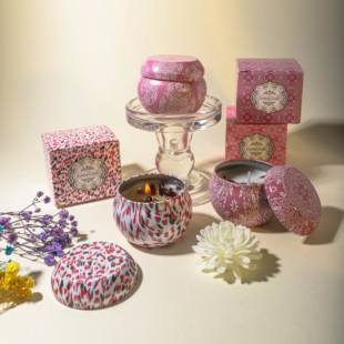 香薰蜡烛干花香薰卧室熏香蜡烛室内香薰香氛蜡烛生日礼物伴手礼