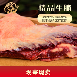 内蒙古南屯牛腩肉3斤包邮生牛肉红烧牛肉原材料现宰冷冻清真