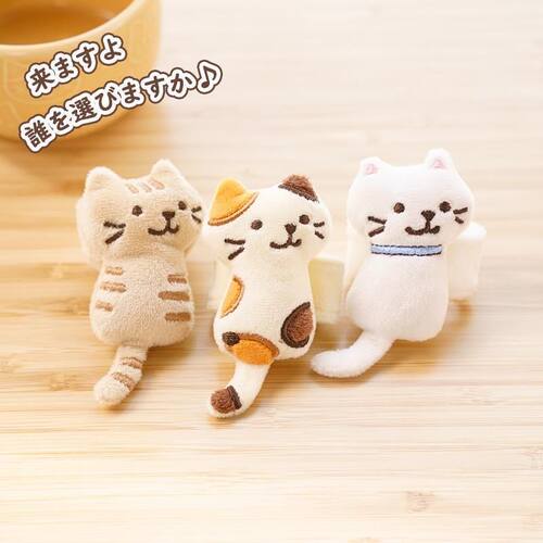 日本可爱猫咪书包小挂件可爱卡通毛绒玩偶公仔包包挂饰