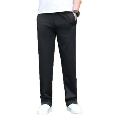 秋冬加绒加厚校服裤子纯色工作裤