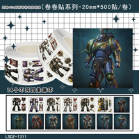 1000贴战锤40K星际战士卷卷贴纸阿斯塔特战团装饰手机壳防水贴画
