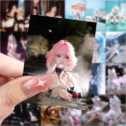 走路摇ZLY新款COS周边泳装写真高颜值DIY手机壳桌面行李箱装饰贴