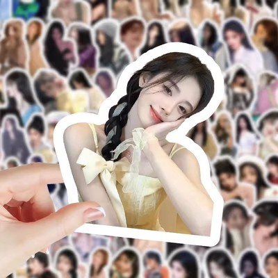 103张鞠婧祎贴纸高颜值可爱装饰手机壳笔记本电脑桌面防水贴画diy
