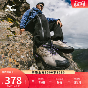 Mizuno美津浓25秋冬新款男女同款保暖防泼水运动鞋RACER S 2.0