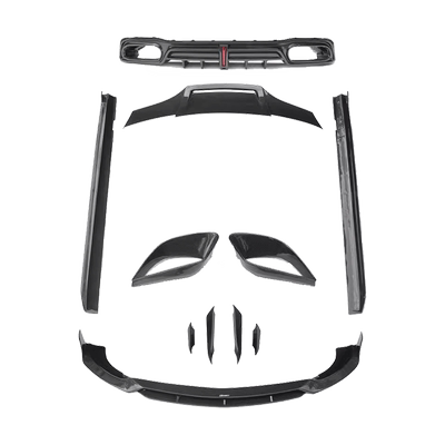 YICKU新奔驰E级63AMG改CMST包围