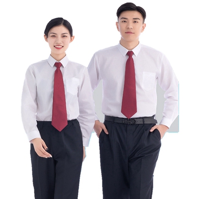 衬衣长袖白衬衣鲁之锦衣