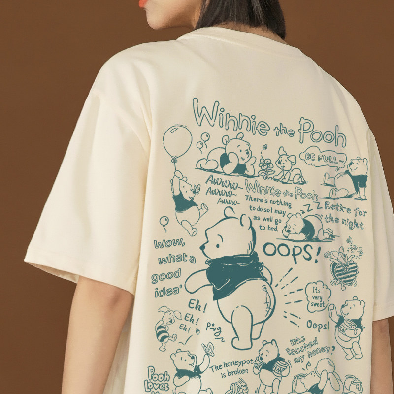 甜美少女t恤女夏vintage潮牌宽松短袖2022新款oversize时尚宽松