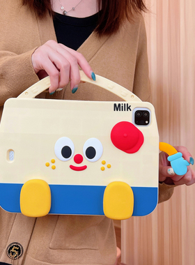 可爱卡通iPad Air5保护套mini2平板壳pro11硅胶套iPad10十代9适用苹果air4防摔壳3迷你6全包7软壳10.2寸新款8