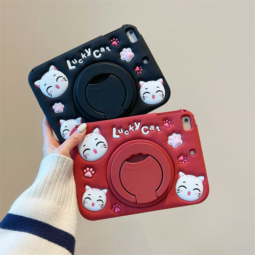 360旋转带笔槽款可爱卡通