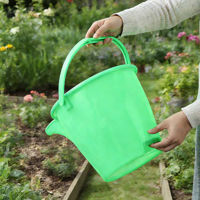 家用种菜浇菜浇水桶长嘴浇花水桶浇水壶加厚塑料园艺花园壶大容量