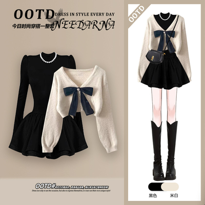 miu里气连衣裙女秋装2025