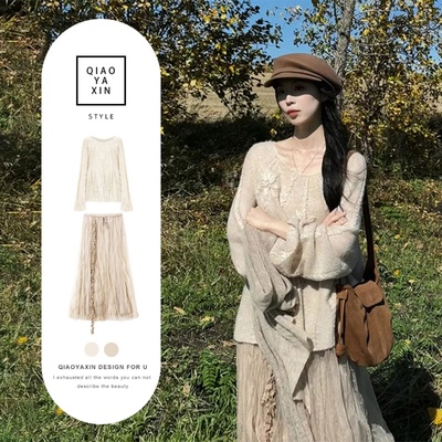 小个子香风美拉德套装连