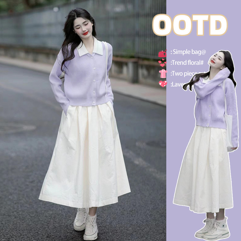 深秋冬装miu里气多巴胺穿