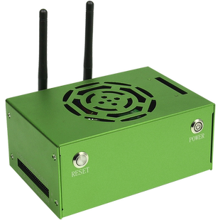 英伟达Jetson Nano/Xavier NX B01铝合金机箱保护外壳散热风扇