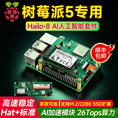 树莓派5AIHailo-8AI加速模块