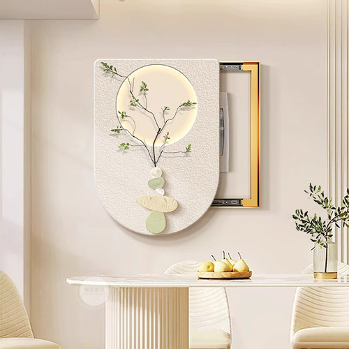 时来运转电表箱装饰画