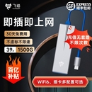 全國通用 飛貓智聯u8隨身wifi移動無線wifi6網絡流量無限速插卡無線網卡路由器便攜戶外車載WiFi熱點2025新款