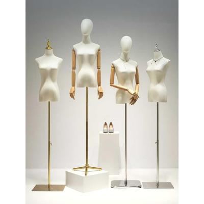 服装店模特道具女半身全身女装橱窗人台衣服婚纱假人偶模特展示架
