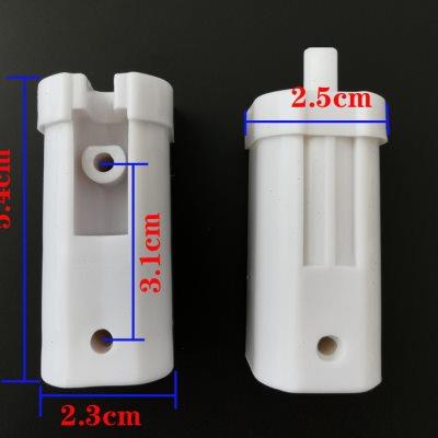 多折小折叠门连体配件厨房卫生间玻璃移门三扇连体件铝合金门配件