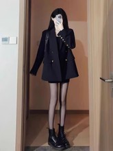 秋装搭配一整套韩剧女主穿搭小香风西装外套吊带连衣裙子两件套装