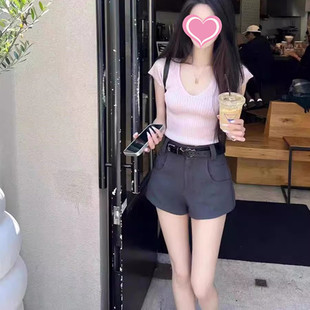 夏装搭配一整套轻熟御姐小个子显高辣妹纯欲风时尚套装女