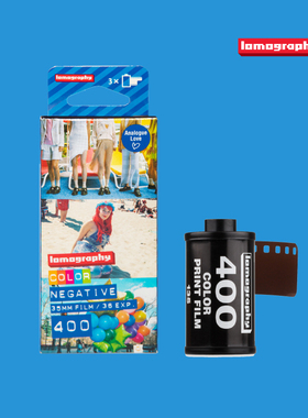 Lomography乐魔 ISO 100/400/800 彩色负片胶卷 一盒三卷 135