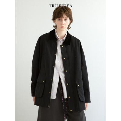 trueidea一件用心的匹马棉外套