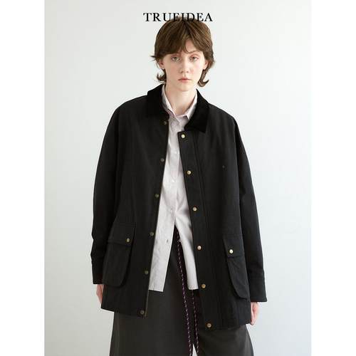 trueidea一件用心的匹马棉外套