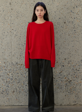 trueidea三季穿 雅痞百搭莫代尔棉灯芯绒直筒裤