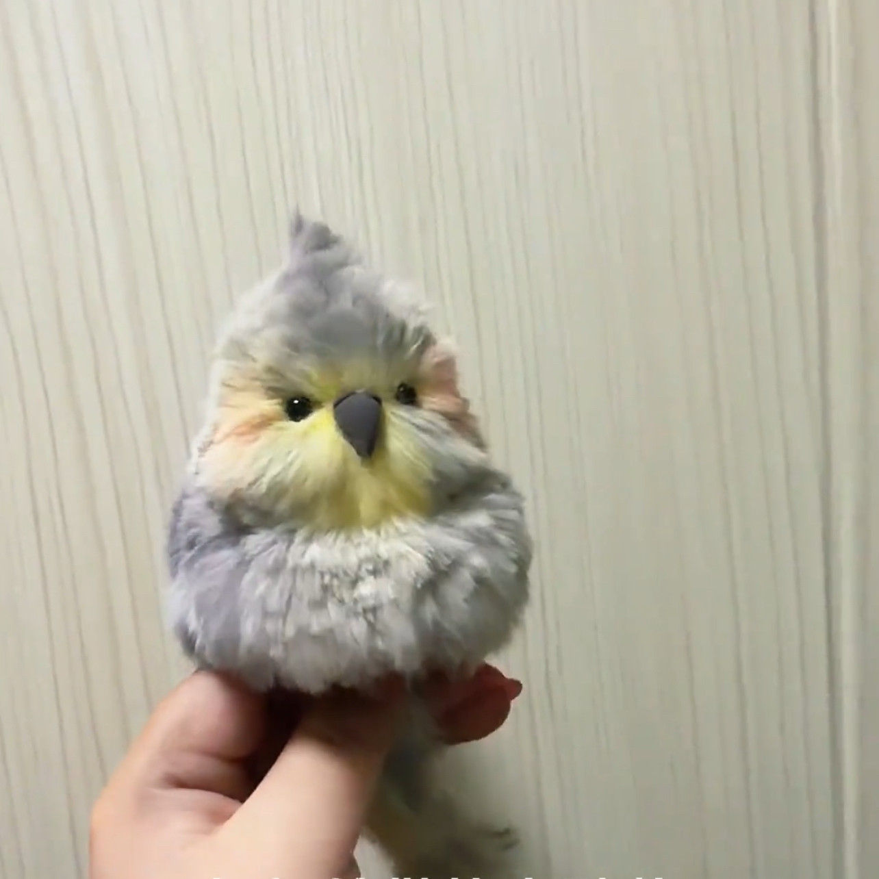 小鹦鹉扭扭棒手工diy材料包毛茸茸立体小鸟玩具仿真玩偶摆件挂件