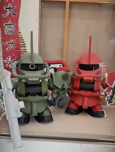 新款扎古摄像头外壳适用于监控3D打印装饰配件手关节可动