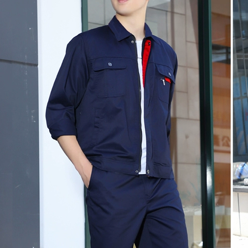 Износостойкий комплект для работы, осенний лонгслив, рабочая одежда, делается под заказ