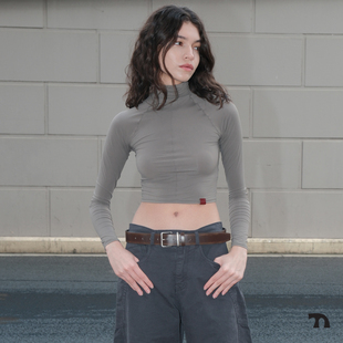 THINGNESS 短款高领打底