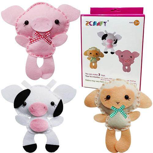 不织布diy玩偶幼儿园手工制作材料包公主城堡主题亲子活动玩具