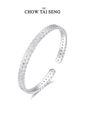 实心开口镯生日礼物送女友