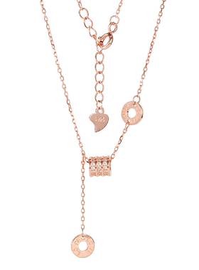 【生日礼物】周大生小蛮腰银项链