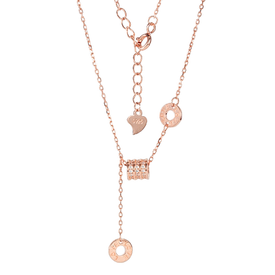 【生日礼物】周大生小蛮腰银项链