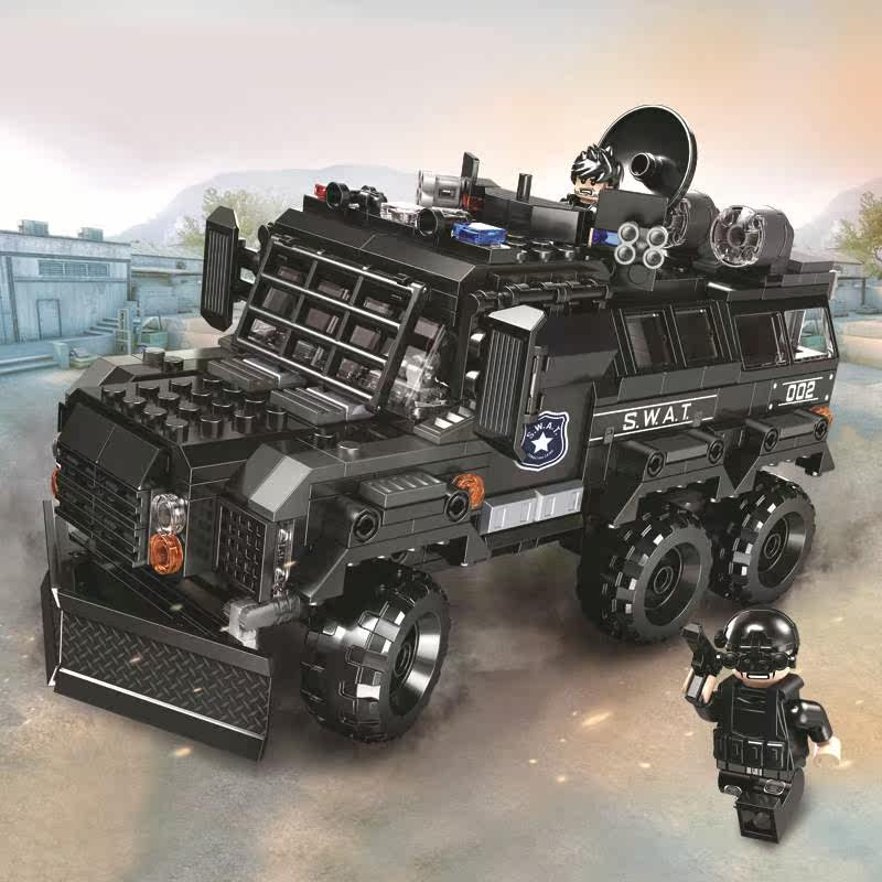 衛樂兒童拼裝積木男孩玩具正義先鋒劍齒虎特警防爆裝甲車5119-24在類目 玩具/童車/益智/積木/模型, 串珠/拼圖/配對/拆裝/敲打玩具, 建構/拼插積木中 - 來自Buy2taobao.com提供專業的淘寶代購服務