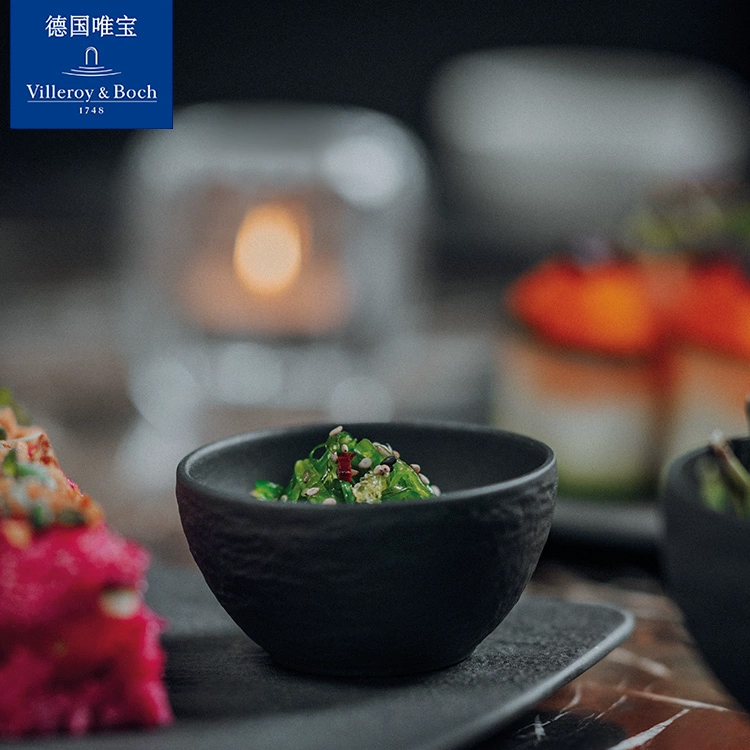 villeroyboch德国唯宝匠心岩西餐具盘碗家用进口浮雕高级新婚送礼
