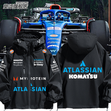 Williams威廉姆斯F1车队赛车服同款周边可定制冲锋衣夹克外套男女