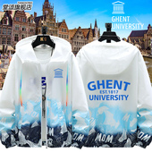 UGent根特大学纪念衫 Ghent University校服防晒衣服男女超薄外套
